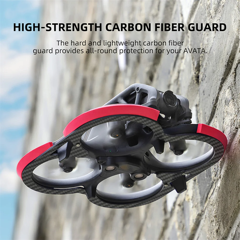 المروحة الوفير الحرس ل DJI AVATA المضادة للتصادم بار حلقة المروحة حامي مكافحة قطرة غطاء للحماية الطائرة بدون طيار اكسسوارات