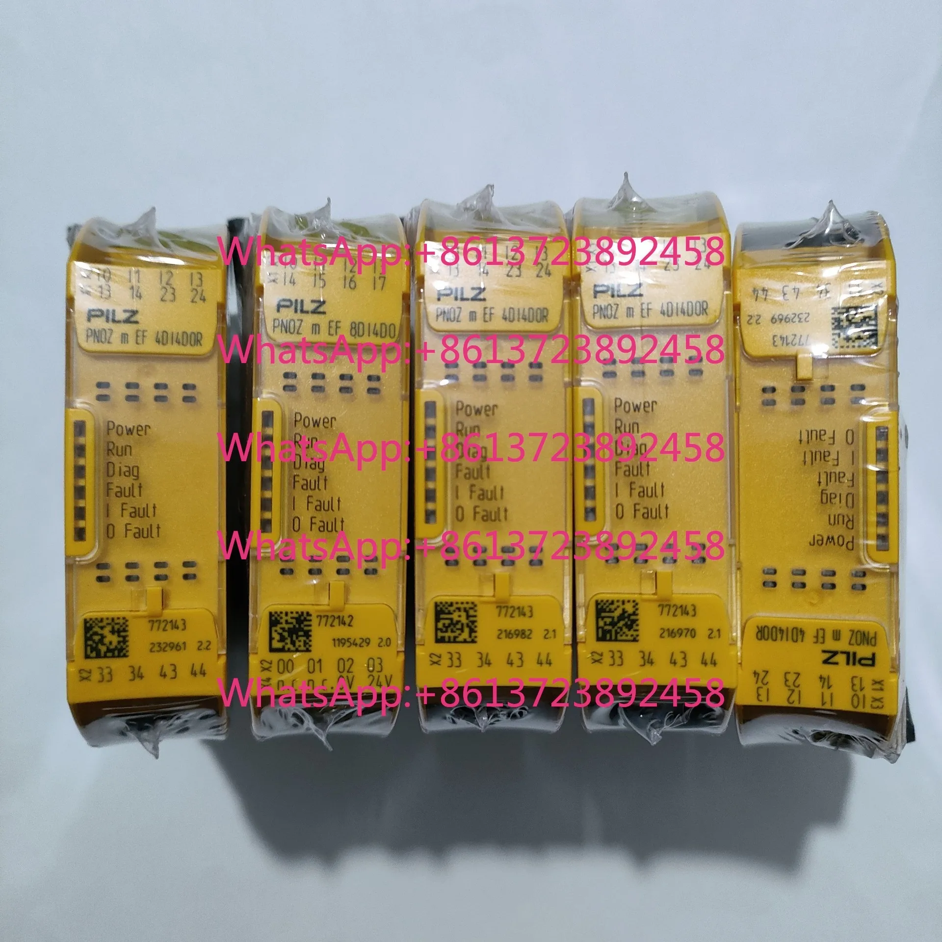 The new PILZ safety relay PNOZ m EF 4D1 model 772143