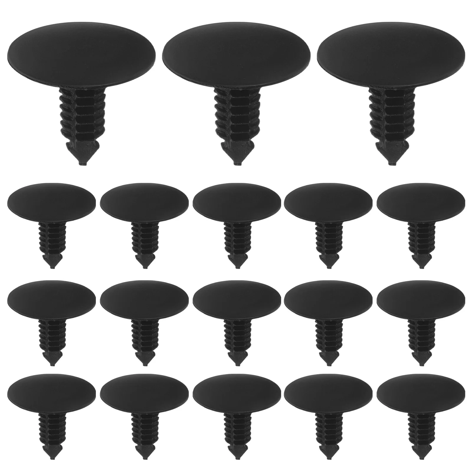 

50Pcs Car Door Trim Panel Clips Quick Release Plastic Retainer Fasteners Push Pin for Hood Bumper Insulation Repair Kit