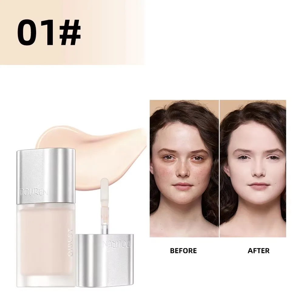 คอนซีลเลอร์กันน้ํา Foundation Long Lasting Brighten Face คอนซีลเลอร์ครีม Full Coverage แก้ไขจุดด่างดําคอนซีลเลอร์ Blush ครีม