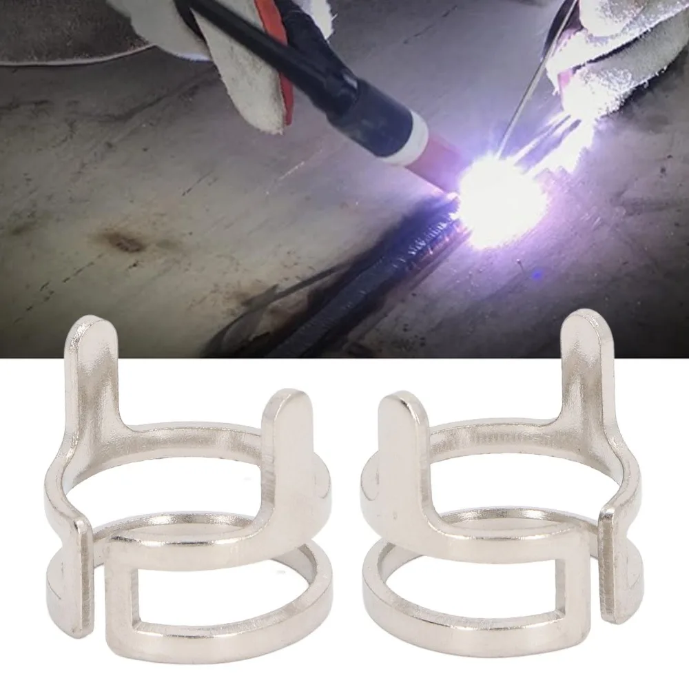 5 PCS Spacer AG60 SG55 Plasma Standoff Guide Two Point Silver Stand Off Guide Plasma Cutter Standoff Guide For Plasma Cutter