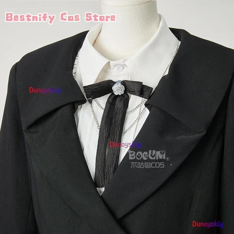 أزياء كوسبلاي لوف آند ديب سبيس البطلة كوسبفريه زي شعر مستعار حلم مقدمة جيراي كي موحدة تنورة أقراط Abysswalker حفلة الهالوين