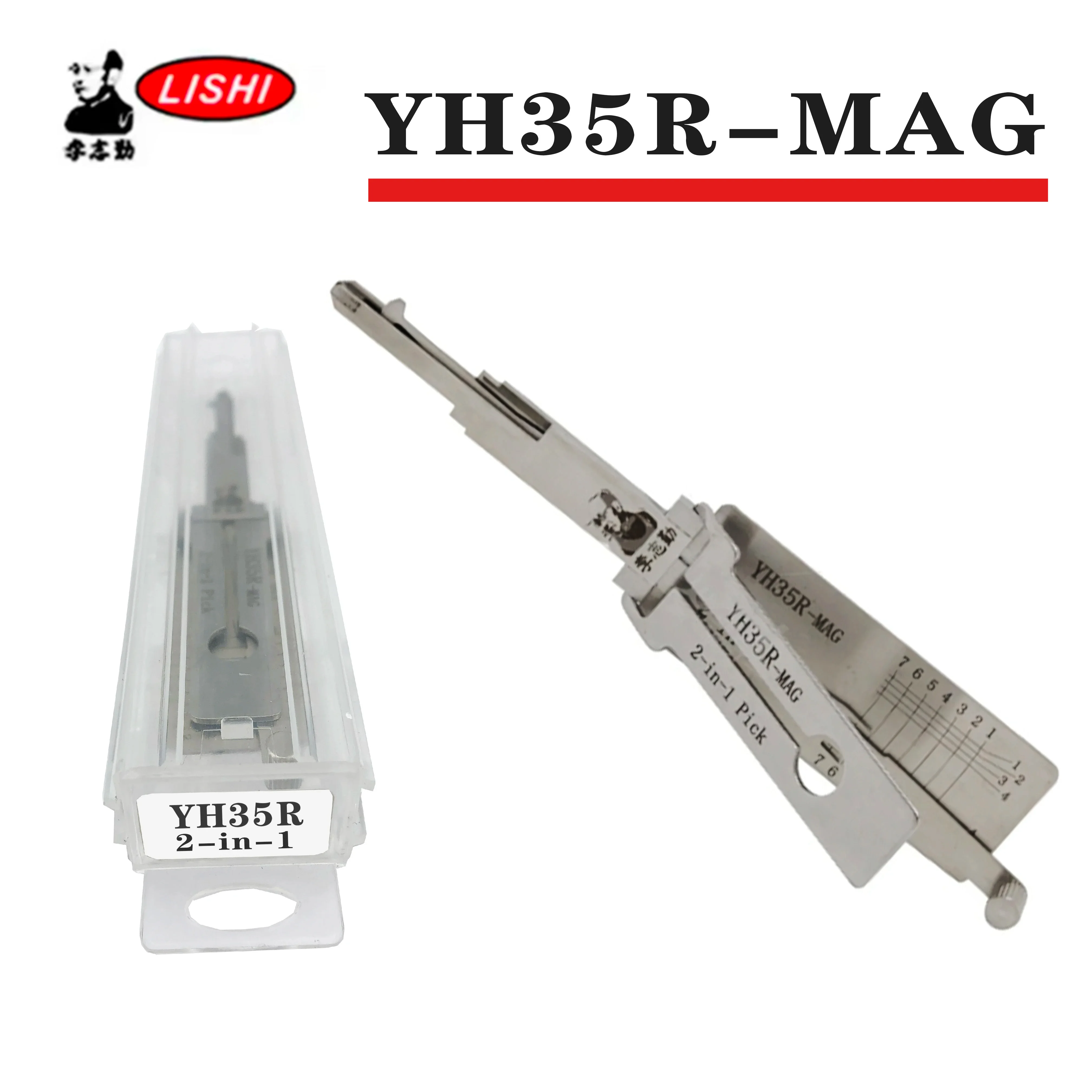 For YAMAHA LISHI 2in1 YH35R MAG Decoder For Yamaha Motorcycle Reader tool Lock Pick Tool