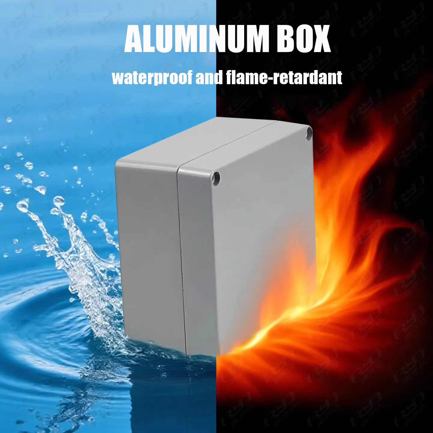 IP67 Explosion-proof Waterproof Box Cast Aluminum Enclosure Project Instrument Boxes Outdoor Terminal Junction Case Sealed