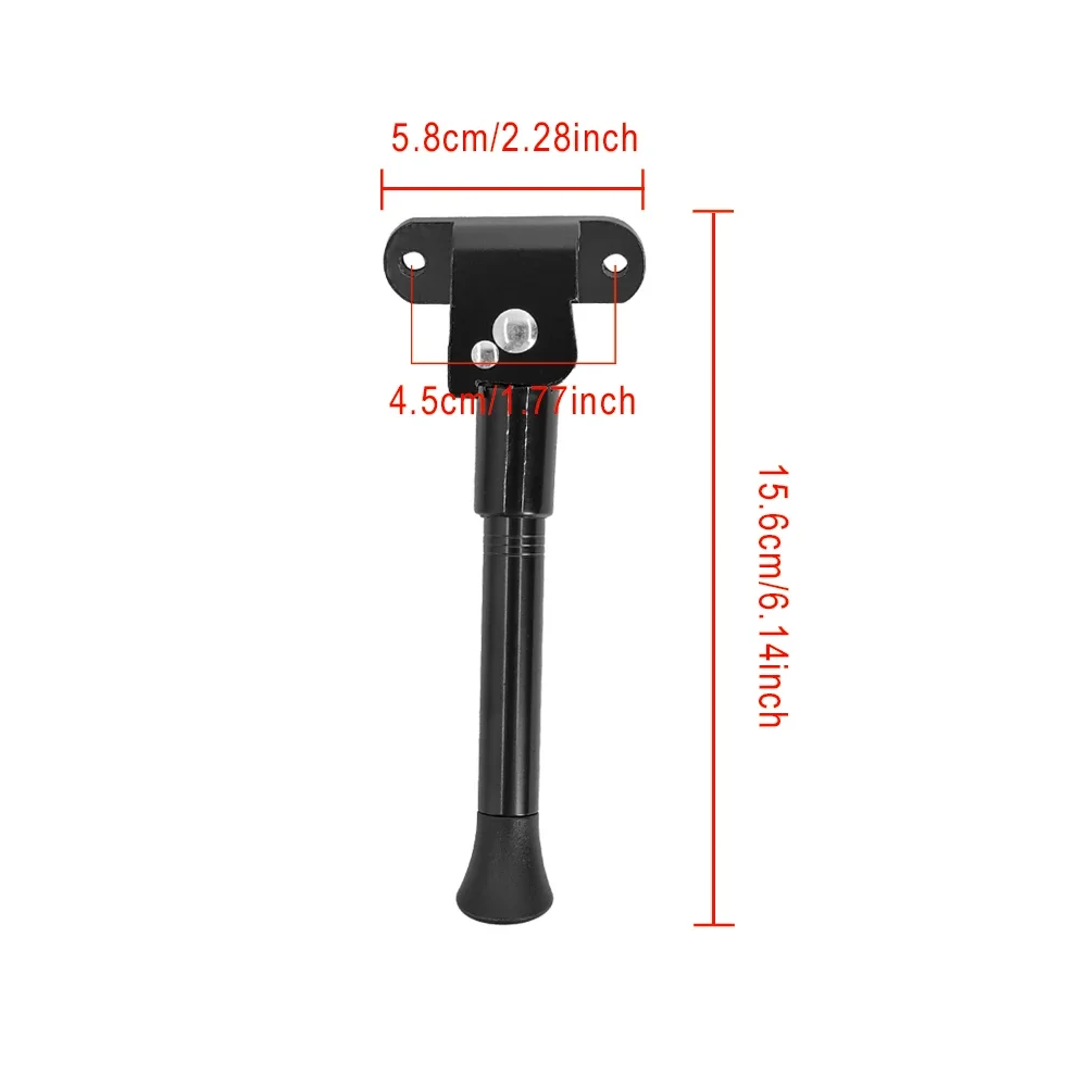 Foot Support Bracket Kickstand Aluminum Alloy for HX X7 X8 X9 Electric Scooter Parking Stand Side Support Kickstand Accessories