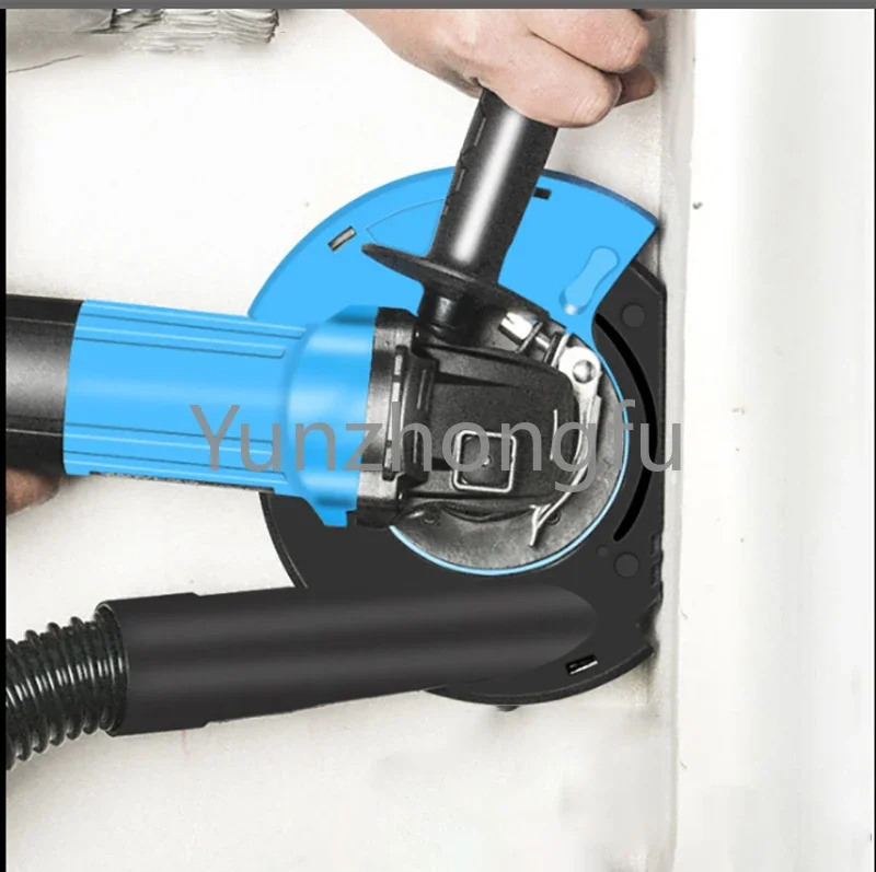 5/7 Inch Universal Angle Grinder Dust Shroud Cover Tools for Concrete Marble Granite Engineered Stone Grinding Dust Collection image 4