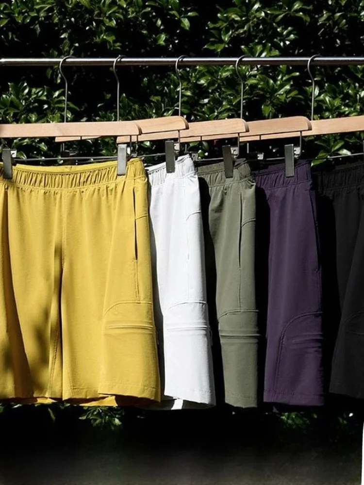 

Outstanding Quality Quick Dry Breathable 3D Cut Summer Outdoor Sports Casual Shorts for Men And Women Straight Leg Pure Color