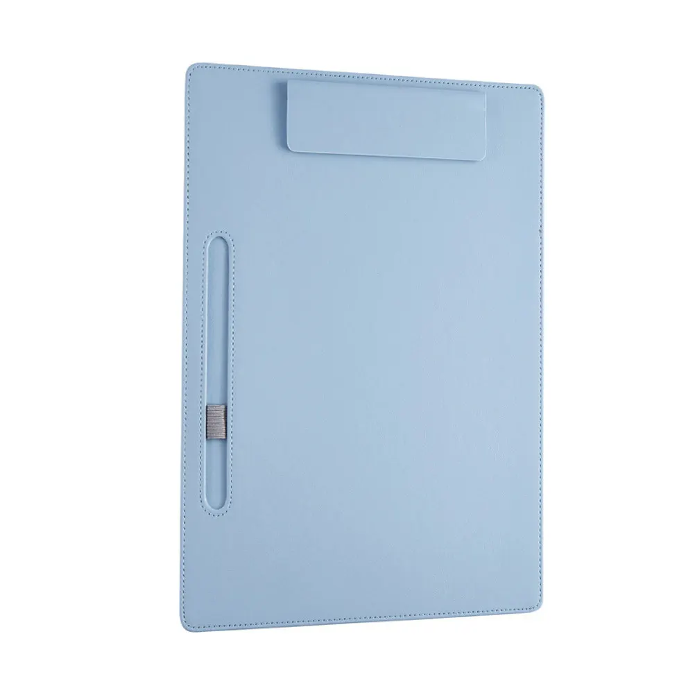 

1Pcs A4 Thick Hardboard Writing Clipboard with Pen Groove for Office School Business Meeting Conference Restaurant Document