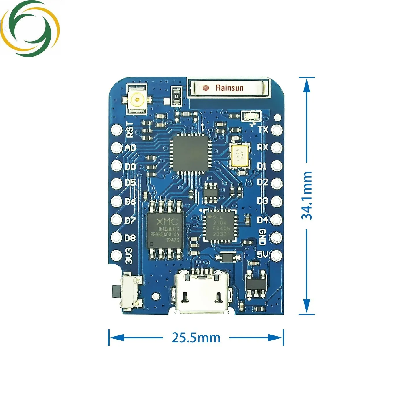 D1 Mini Pro 4M 16M Bytes Externe Antenne Connector NodeMCU Gebaseerd ESP8266 ESP-8266EX CP2104 WIFI Development Board micro