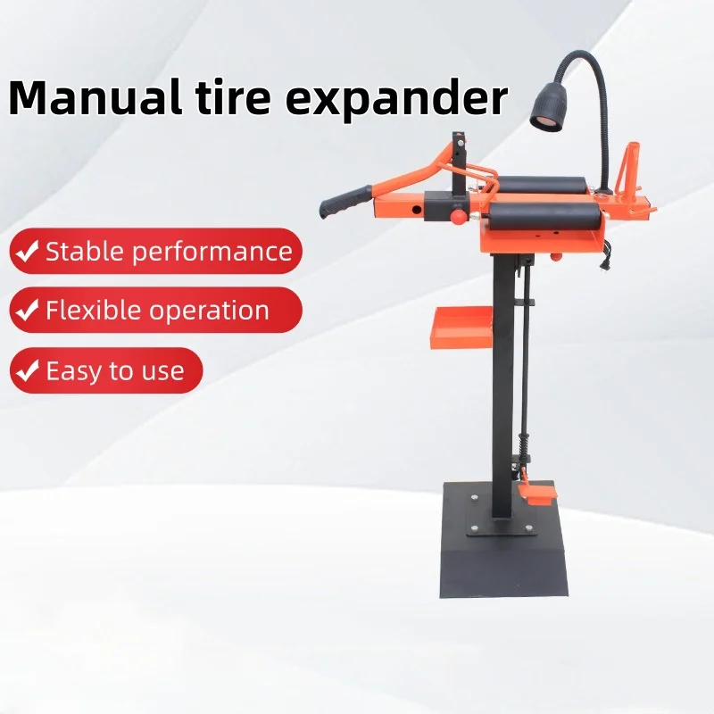 Tire Repair and Expansion Tool Auto Repair Instrument Manual Tire Expansion Tool Vertical Light Pedal Auto Maintenance Instrumen