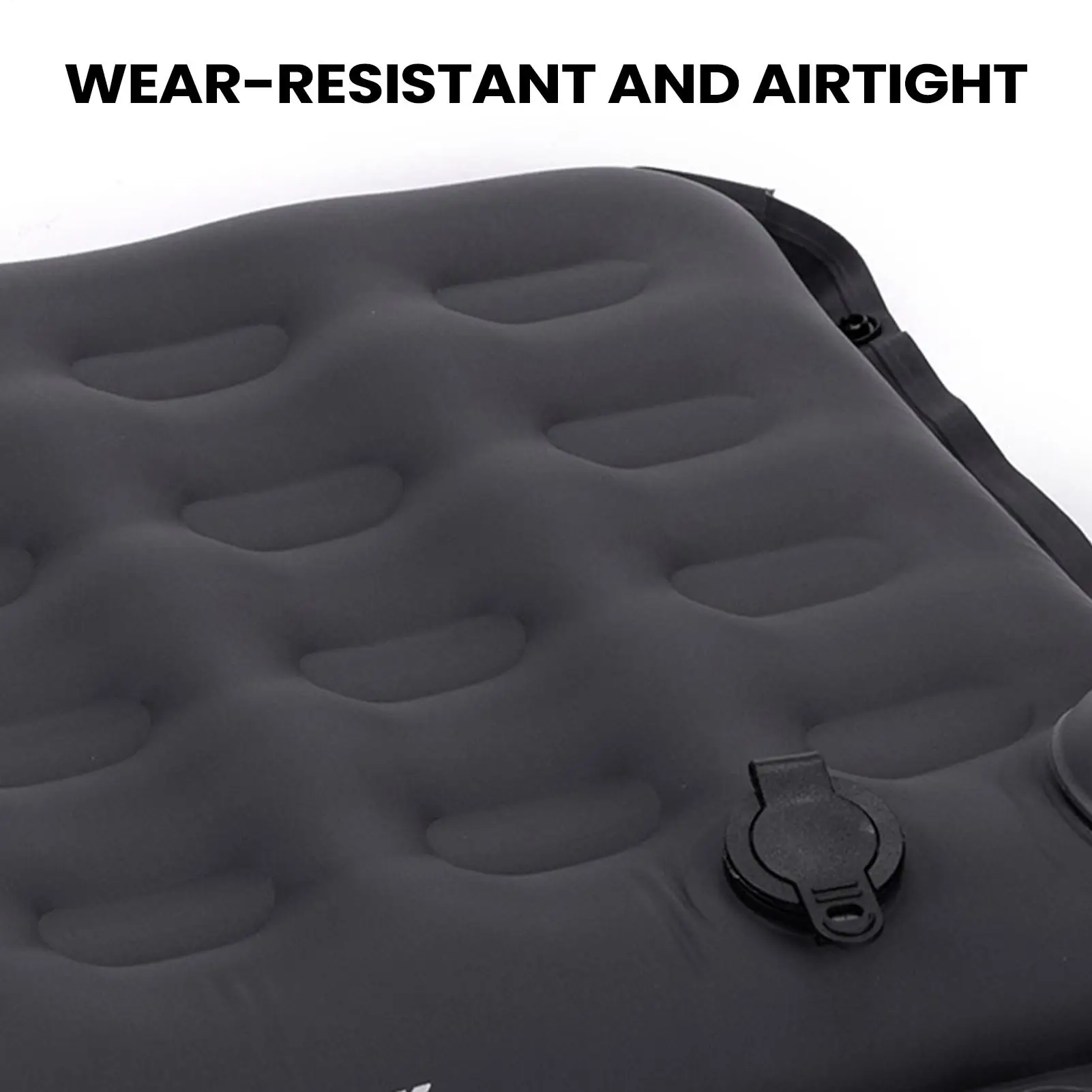 Bleacher Seat Cushion With Reflective Strip Self Inflating Support Portable Self Inflating Seat Cushion For Outdoor Camping