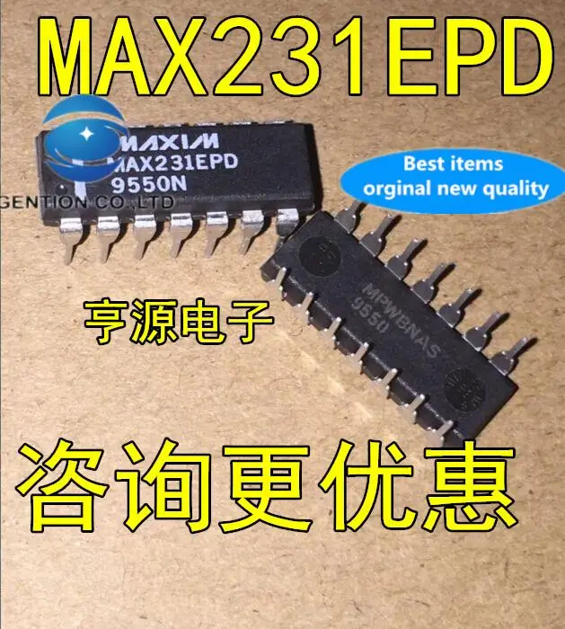 

5pcs 100% orginal new MAX231 MAX231EPD