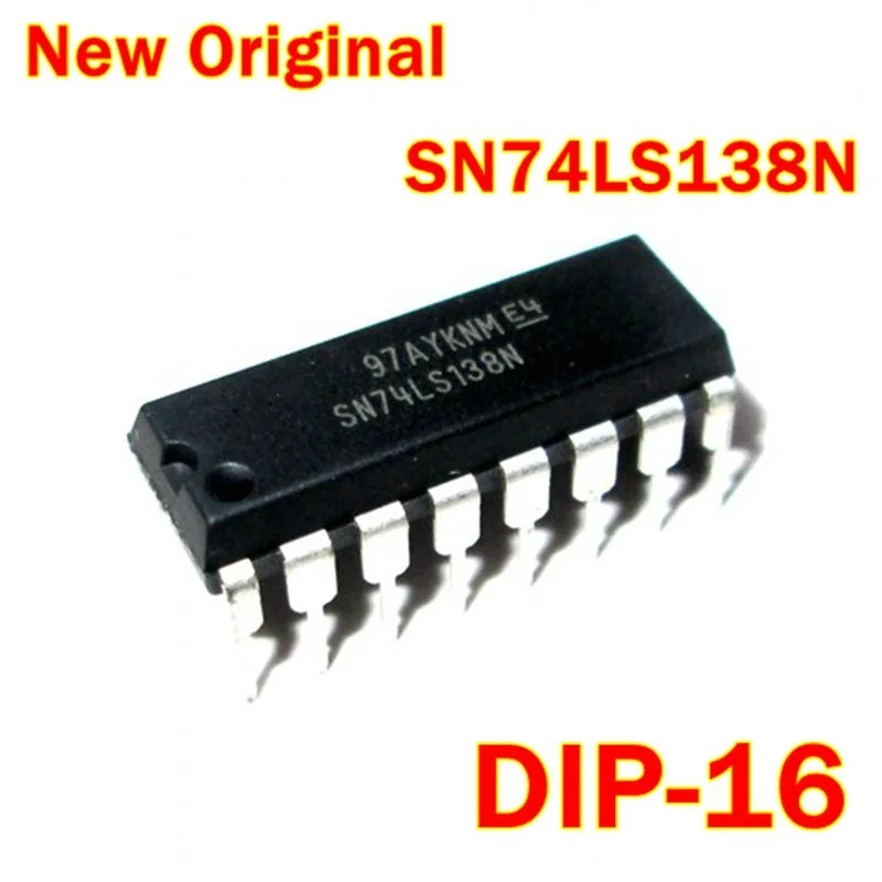 1Pcs to 100Pcs New Original Sn74Ls138N Dip-16 3-Line to 8-Line Decoders Demul Tiplexers