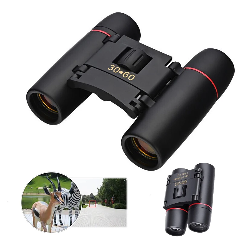 

Lightweight 30X60 Magnification Binoculars for Bird Watching Travel Hiking Sightseeing Suitable for Adults and Children
