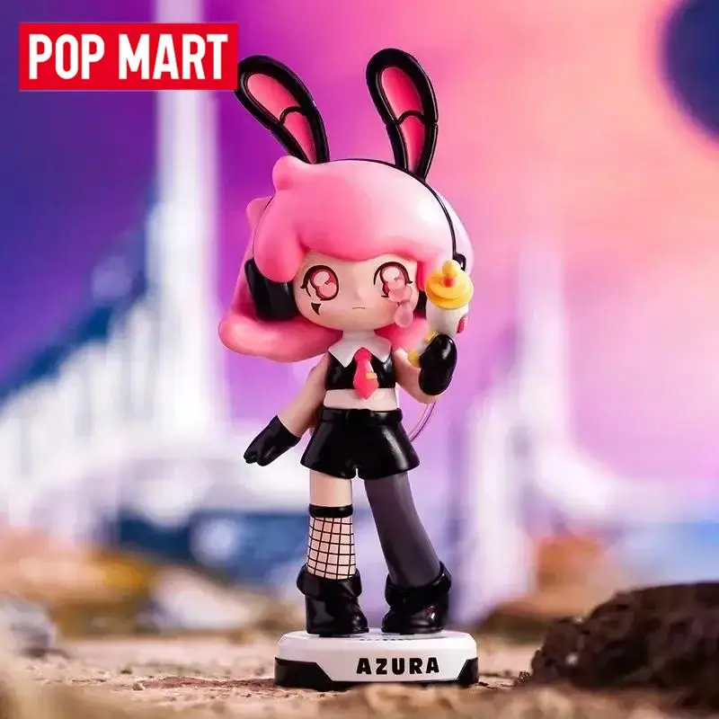

POP MART натуральная спортивная серия животных Azura, слепая коробка, загадочная коробка, сумка для догадок, игрушки, кукла, милая аниме-фигурка, украшения для рабочего стола