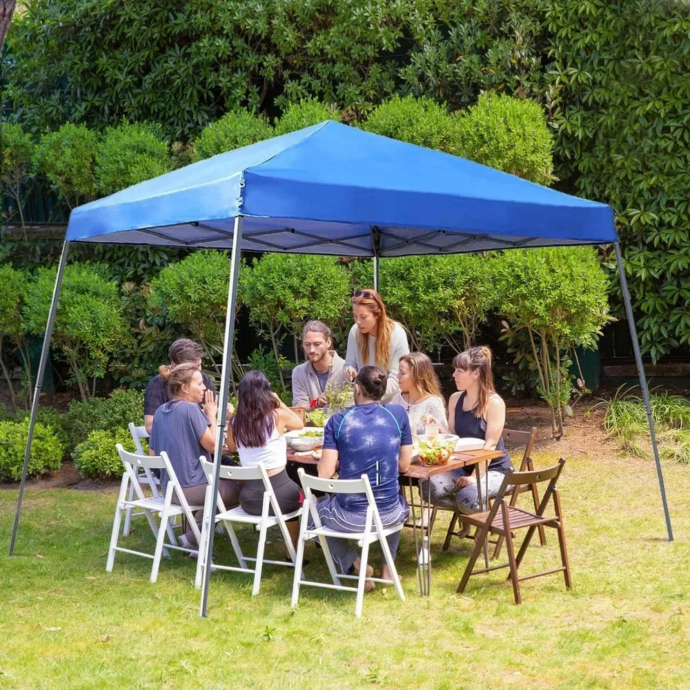 

12' X 12' UV Block Sun Shade Canopy Gazebo for Patio Outdoor Shelter Awnings Lightweight Freight Free