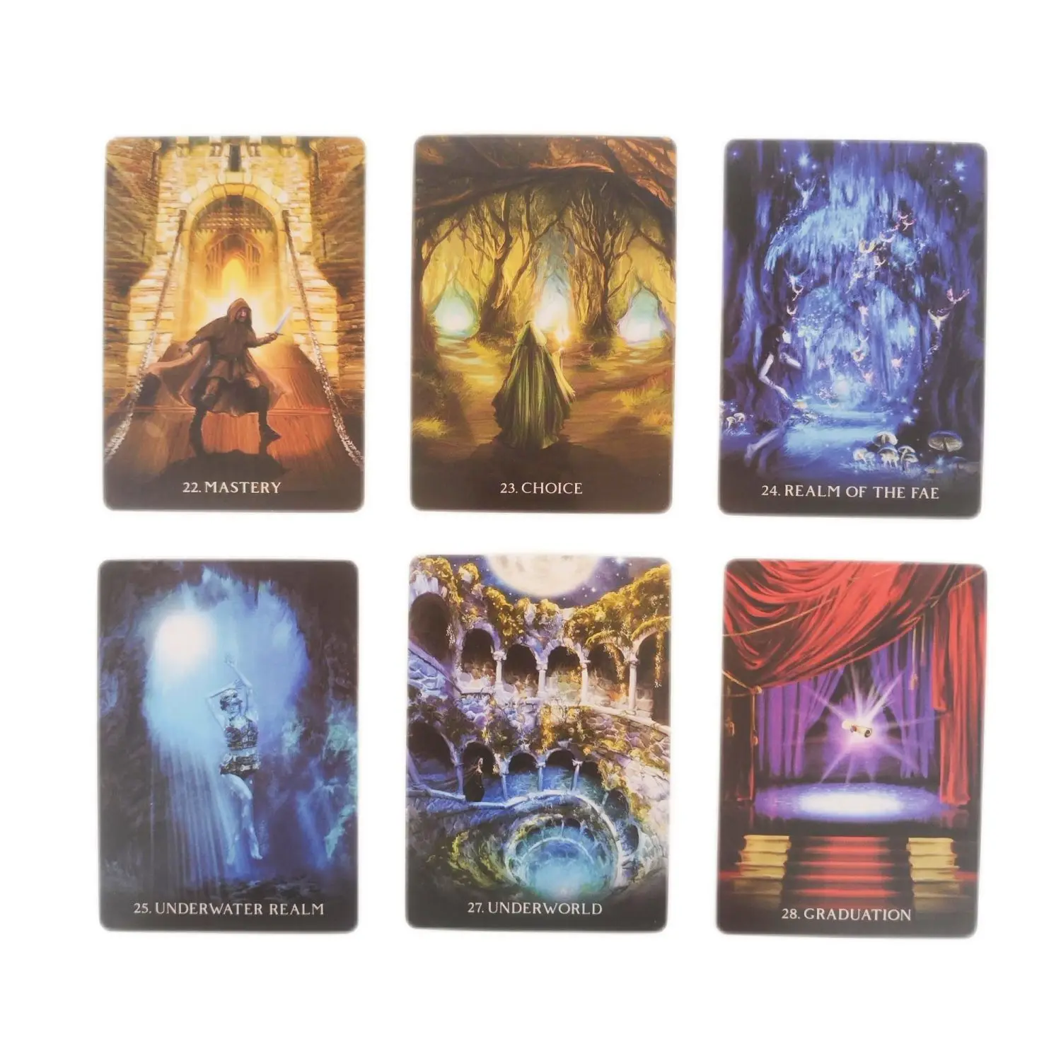 New Hot The Oracle of Portals Ask and Know 44 Cards/Set The Mythic Fate Divination For Fortune Games Family Tarot Cards