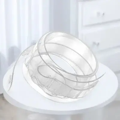 1 قطعة حزام الغيتار قسط مادة الكمبيوتر شفافة قابل للتعديل دائم باس الرافعة أداة ملحق خفيفة الوزن مريحة