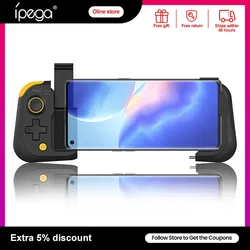 Ipega Controller di gioco Wireless Bluetooth Gamepad sinistra destra Split Gaming Joystick Game pad per telefoni Android/IOS con borsa