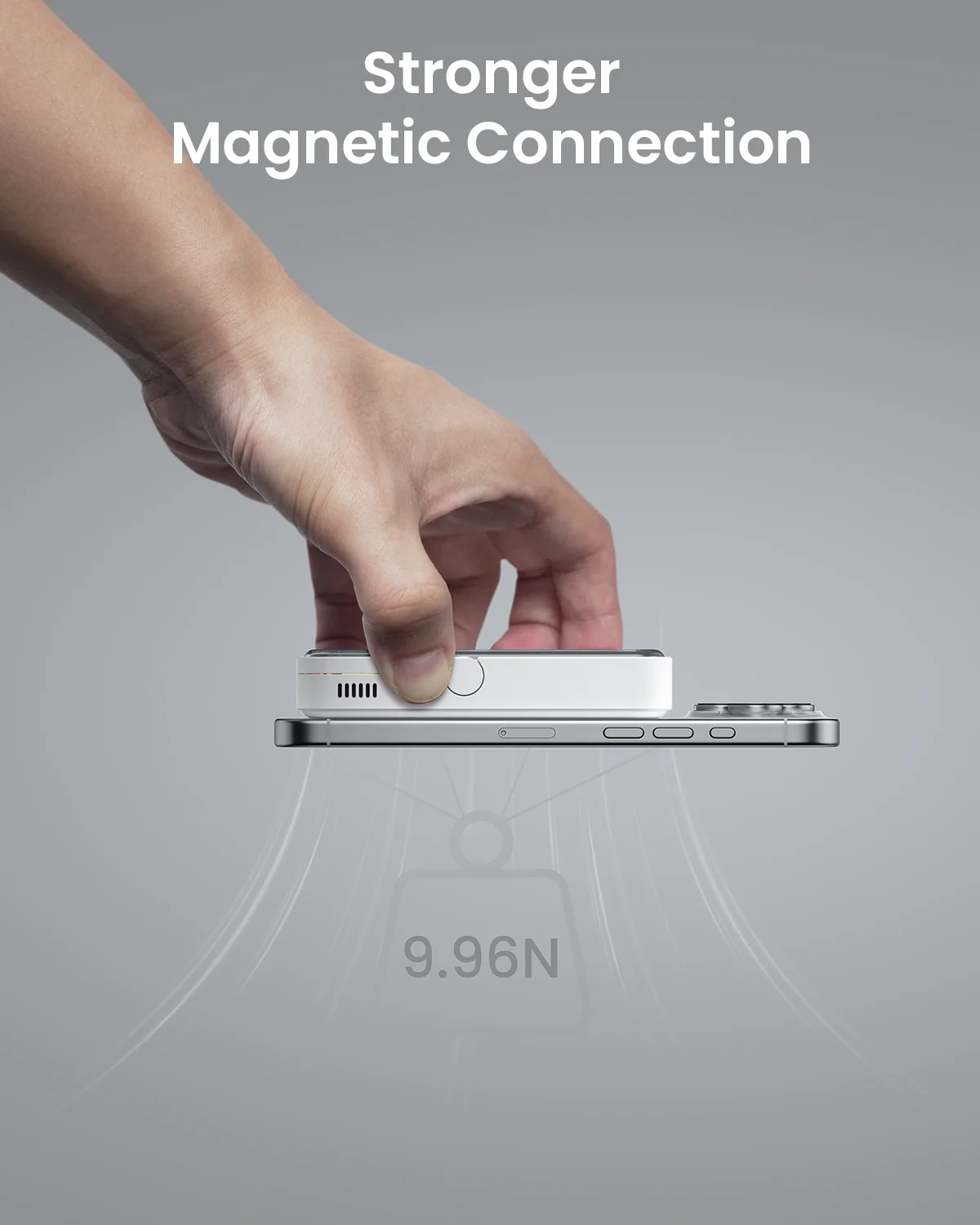 SHARGE ICEMAG 2 MagSafe Power Bank 15W Qi2 Portable Charger with Active Cooling 10000mAh Battery Pack for iPhone 16/15 Galaxy - Image 5