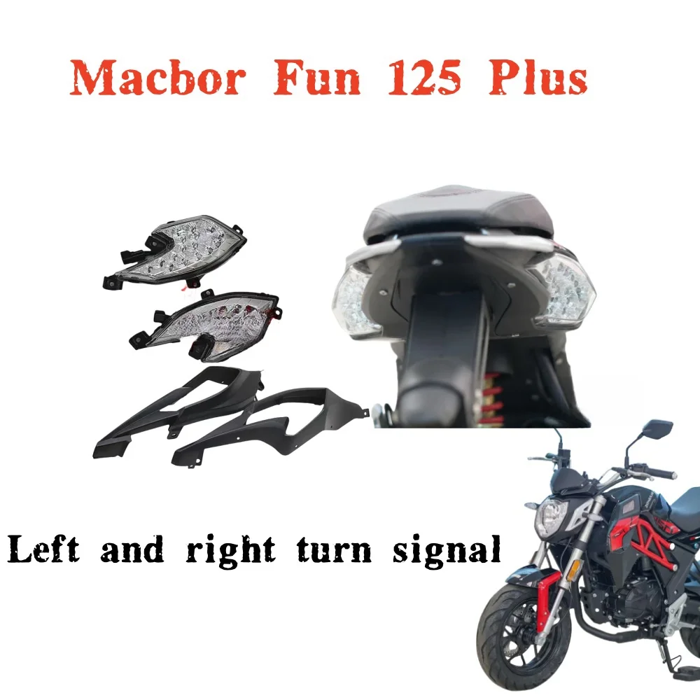 

For Macbor Fun 125 Plus Rear Turn Signal Light Body Cover Macbor Fun 125 Plus