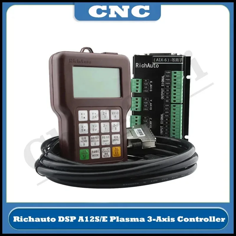 سيارة A12 CNC تحكم البلازما DSP 3-Axis USB CNC نظام التحكم في الحركة النسخة الإنجليزية آلة التوجيه باستخدام الحاسب الآلي آلة القطع
