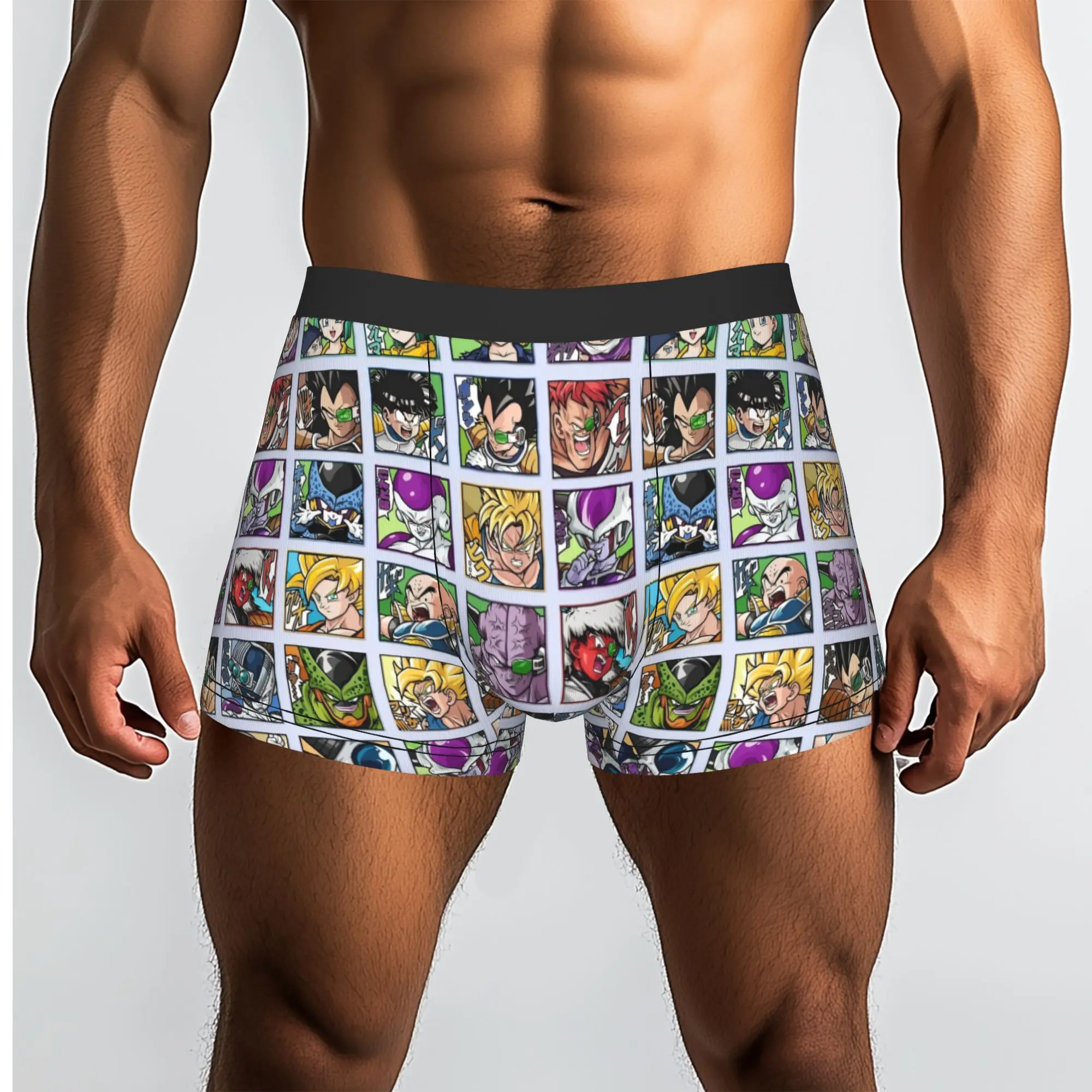 Characters Dragon Ball Collection Dragon Ball Underpants Breathbale Panties Male Underwear Ventilate Shorts Boxer Briefs