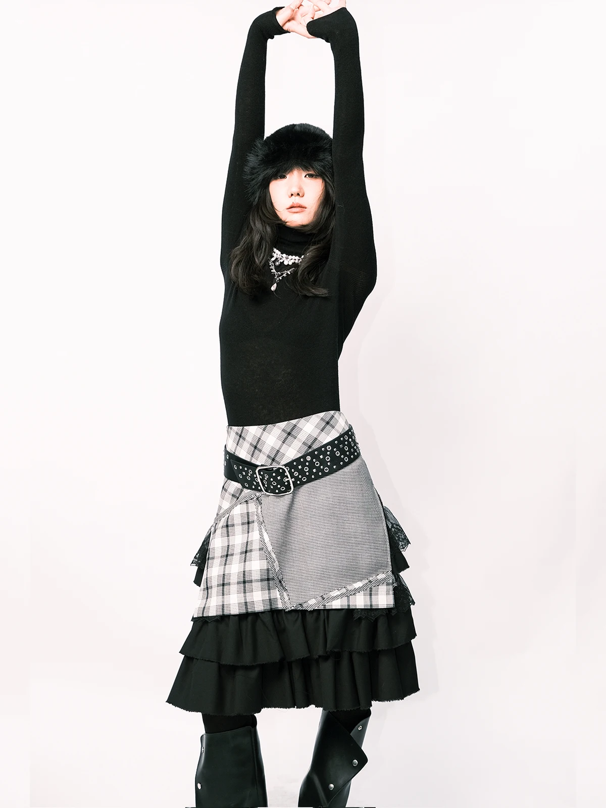 conception-originale-printemps-automne-plaid-epissage-jupe-trapeze-femmes-unique-sens-gateau-jupe-trajet-vintage-sle-polyeste