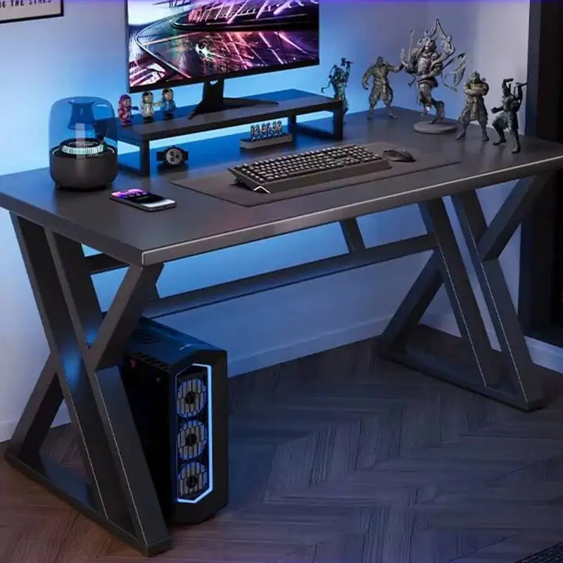 منظم أرضيات مكاتب مكتبية مصممة للطلاب وغرفة النوم المنزلية ومكاتب الكمبيوتر الزاوية الكورية ميسا دي تراباجو أثاث ما بعد الحداثة #4