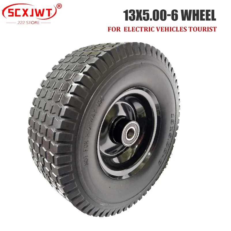 13x5.00-6pu foam wheels are suitable for electric vehicles tourist  and