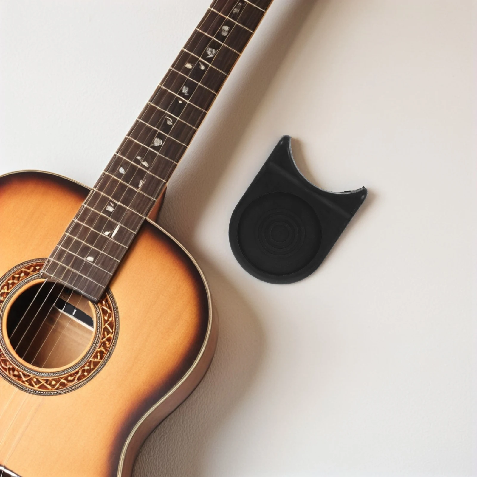 ملحقات صيانة الجيتار ذات دعامة مطاطية للآلات الموسيقية، حامل أرضي لراحة الرقبة #4