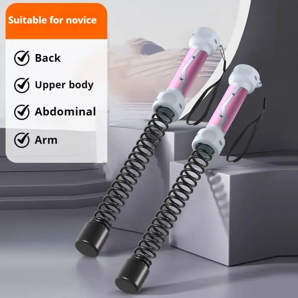 

1 pair Replacement Spring Gym Battle Rope Stainless Steel Rebound Cordless Battle Rope Non Slip Multifunction Arm Strength Rope
