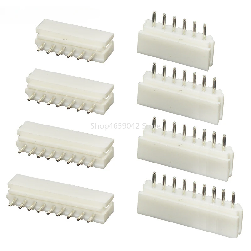 20PCS 5264 Connector 2.5mm Pitch Vertical PCB Pin Header 5264 2P 3P 4P 5P 6P Wire To Board Through Hole Type