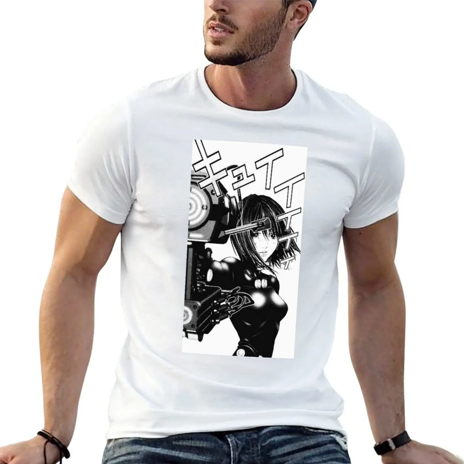 GANTZ GIRL 8 Camiseta transpirable de manga corta para entrenamiento