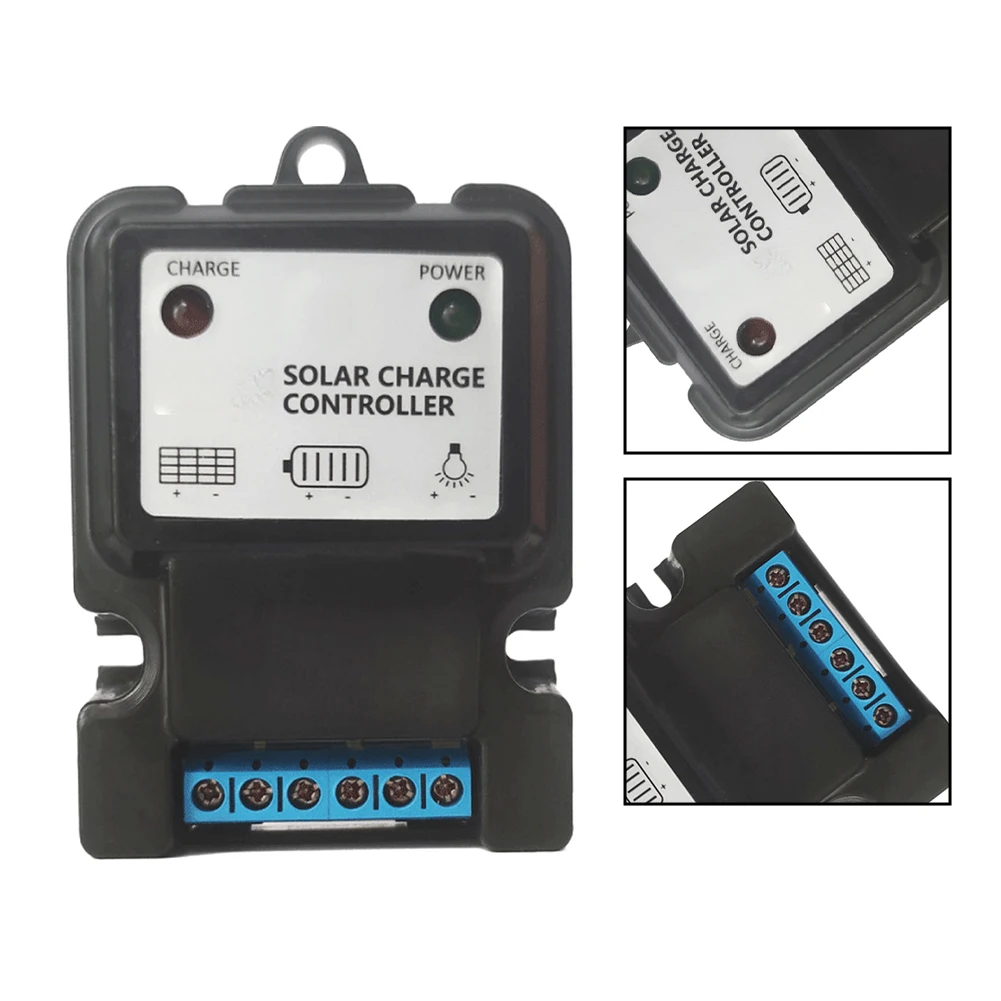 1pc Portable 5A For PWM Solar For Charger Controller With LED Indicator&Smart Modes For PWM Solar For Charger Controller