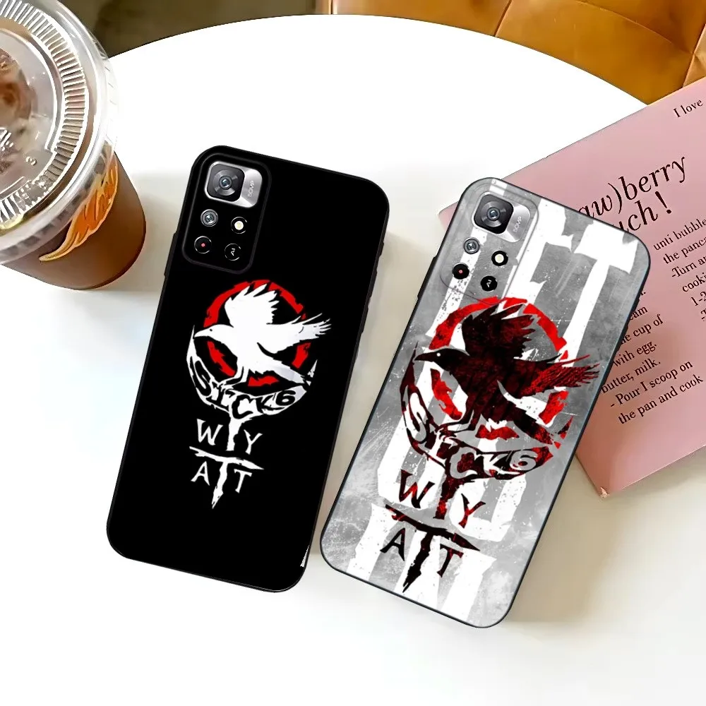 

The W-WyattS S-Sicks6 Phone Case For Samsung S25,S24,S23,S22,S21,FE,S30,S20,S10,Plus,Ultra,Lite 5G Silicone Cover
