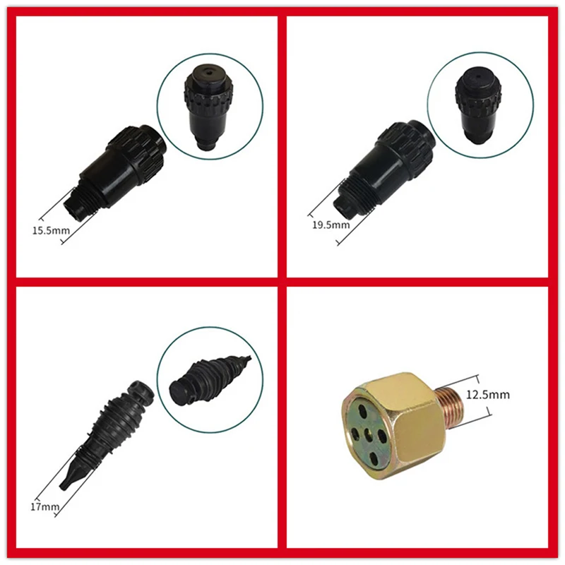 1PC Breathing Rod Pneumatic Components Air Compressor Accessories Oil Suction Plastic Filler Plug Air Pump Head Oil Suction Hole