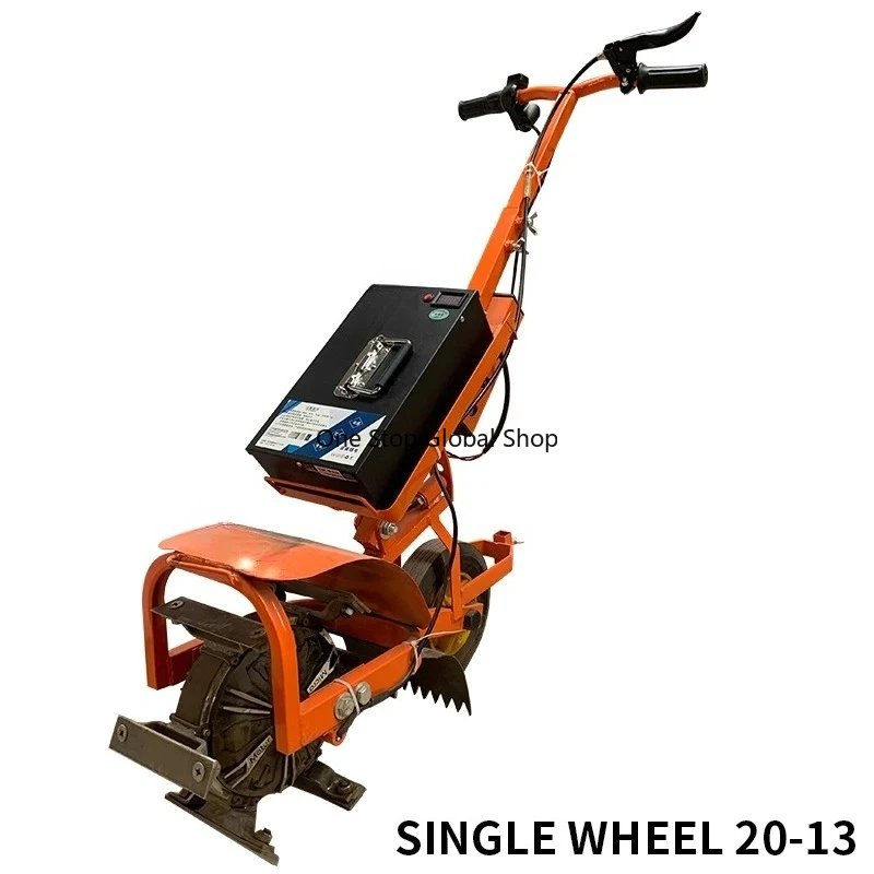 

Multifunctional electric weeder, trencher, small weeding and soil loosening trencher, rechargeable, agricultural tillage machine