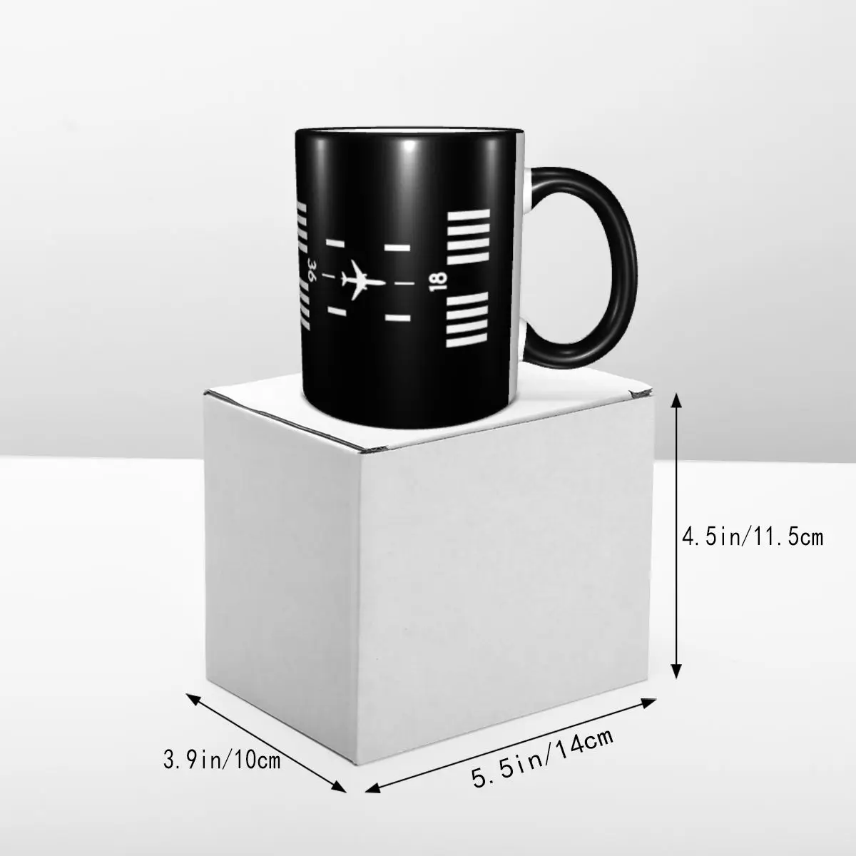 Custom Airport Runway Traffic Controller Coffee Mug DIY Aviation Airplane Pilot Aviator Ceramic Mug Creative Gift 5