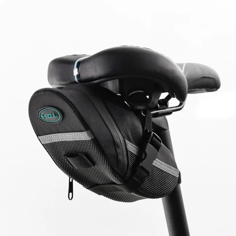 

1.7L Waterproof Bicycle Saddle Bag Reflective Rear Tail Bag Outdoor Bike Accessories for MTB Gravel Road Bike