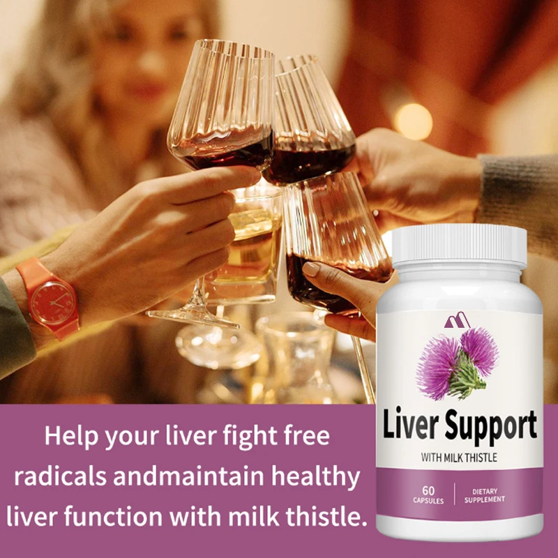 

Liver Detoxification Capsules Liver Cleaning And Detoxification Pills With Milk Thistle Extract ( Capsules)
