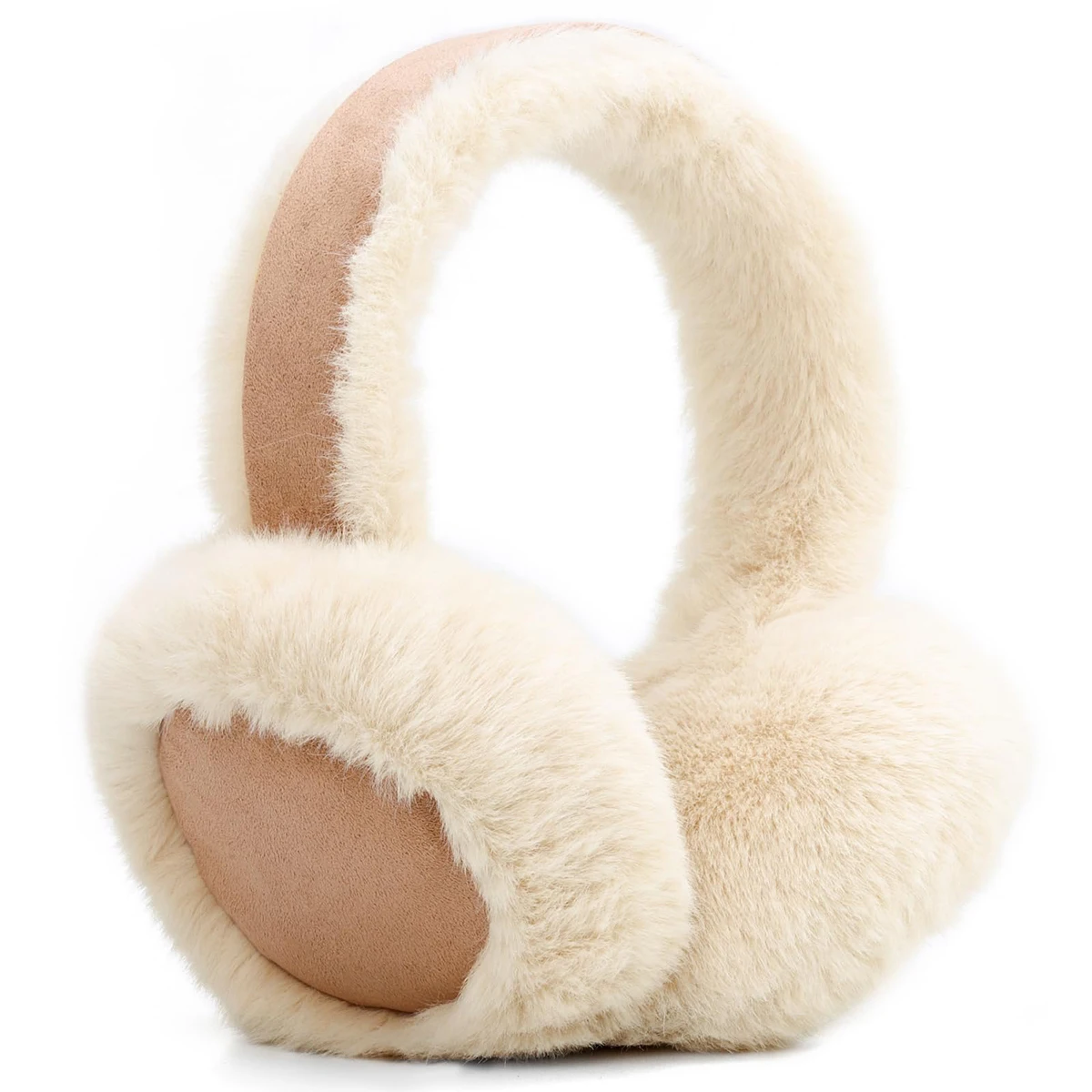 Antifreeze ear protection and cold ear bag autumn and winter ear tips warm suede ear covers foldable ear covers -1pcs