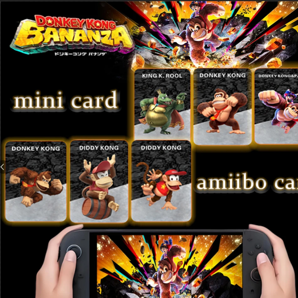 

2025 Super Mario Series Amiibo Card - Official NFC-Enabled Card Compatible with All Major Mario Games, Perfect for Collectors