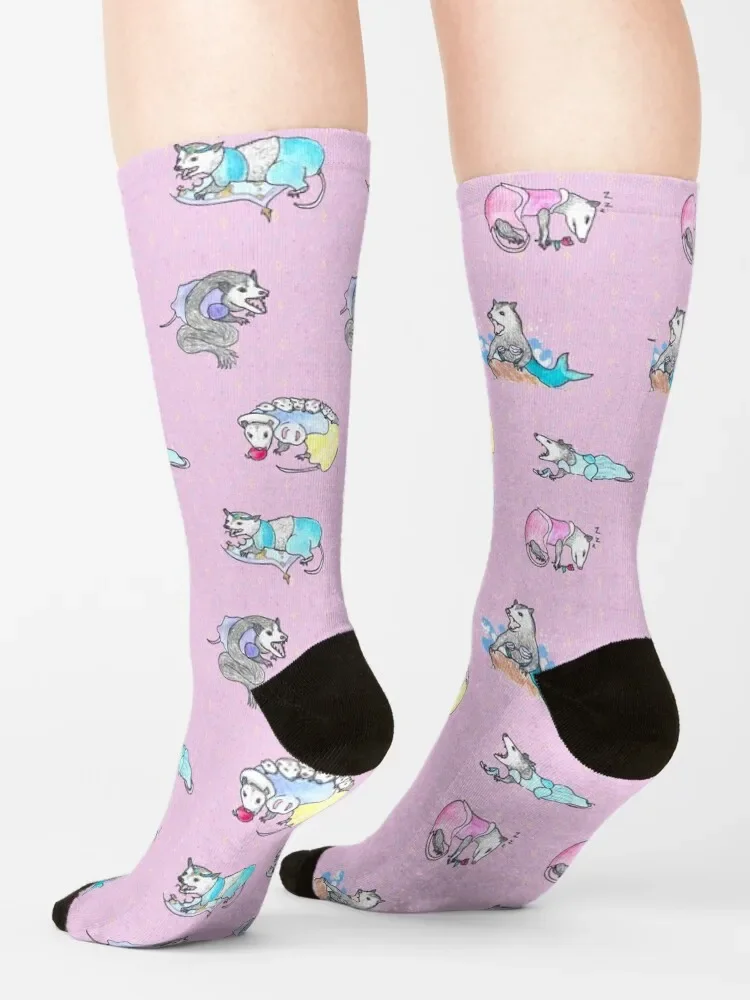 Possum Prinzessin Muster Socken Designer Wanders ocken Frauen Männer