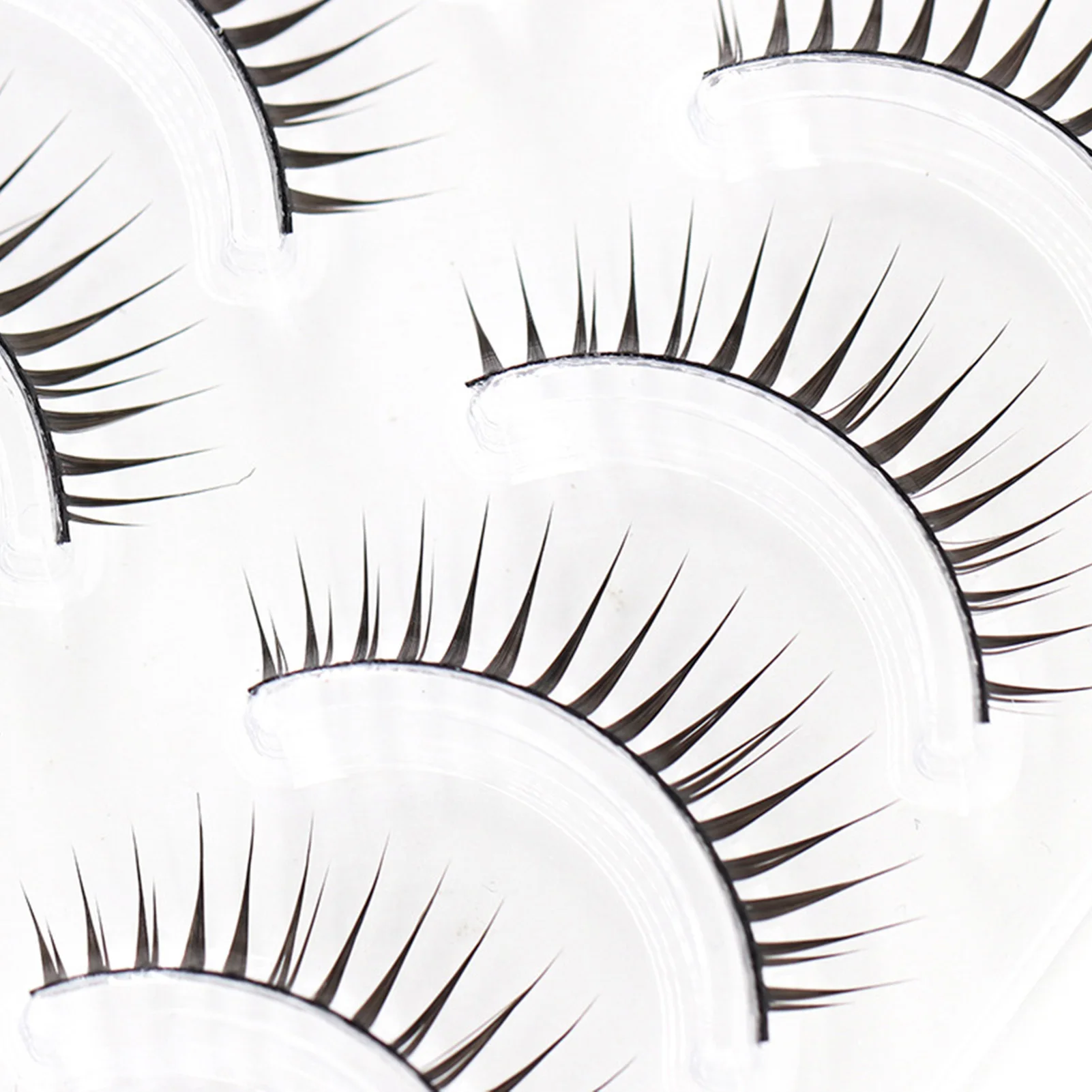 Japanse Stijl Valse Wimpers Een Stuk Strip Wimpers Natuurlijke Zachte Piekerige Lash Extension Manga Wimpers Voor Dagelijkse Make-up