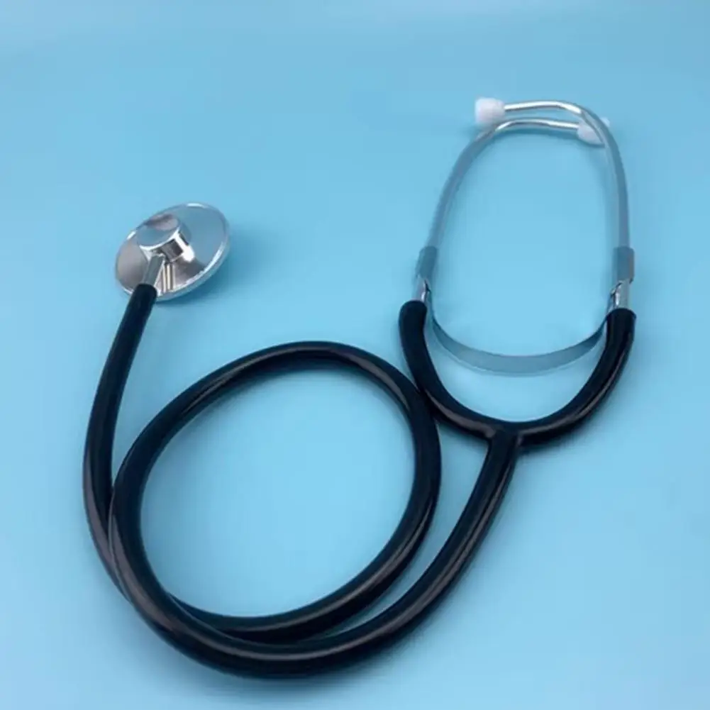 เครื่องฟังเสียงหัวใจของเล่นโลหะสำหรับเด็ก, เล่นบทบาทสมมติเป็นหมออย่างสมจริงด้วยเครื่องฟังเสียงหัวใจ, ของเล่นเสริมพัฒนาการสำหรับเด็กในหลายสี