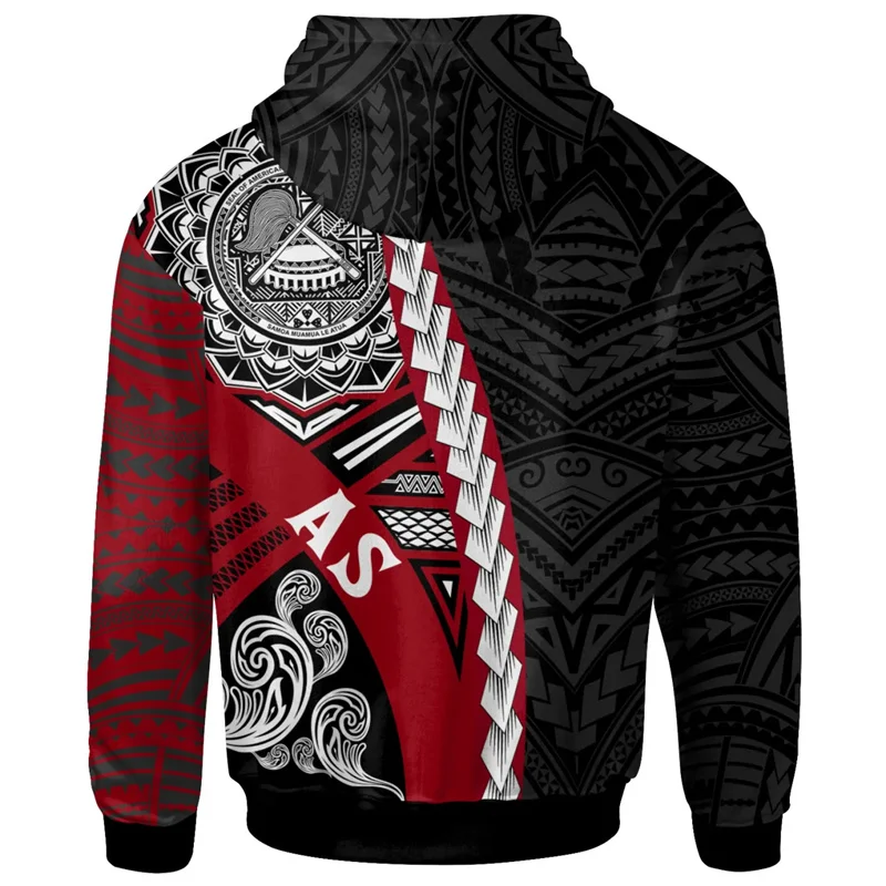 

American Samoa Wave Tattoo Graphic Hoodie Polynesian Over Hoodie Y2k Flag New In Hoodies & Sweatshirts Hoodies For Men Pullover