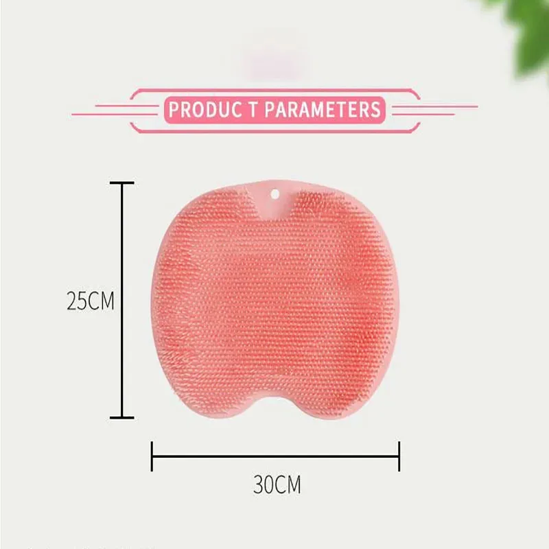 1pcs Lazy Back Rub Artifact Wall Rub Mud Bath Brush Rub Artifact Back Dont Ask For Help Bath Towel Painless Rub Foot Pad image 6