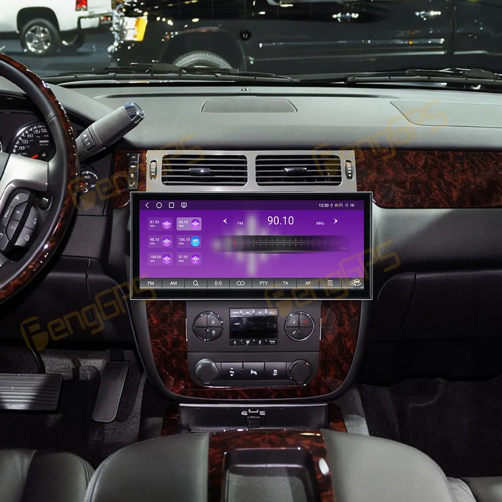 15.8 Inch Screen Car Radio For GMC Yukon 2007-2012 Android Auto GPS Navigation Multimedia Video Stereo Receiver Head Unit