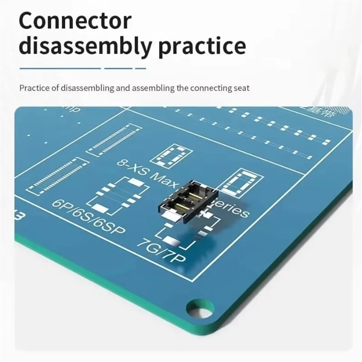 AA98 JT-6 SMD/SMT BGA Components Soldering Test Practice Board Disassembling and Assembling Welding Pad Practice